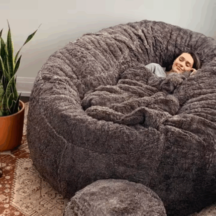 Ultimate Comfort Hug Chair – Oversized Plush Bean Bag